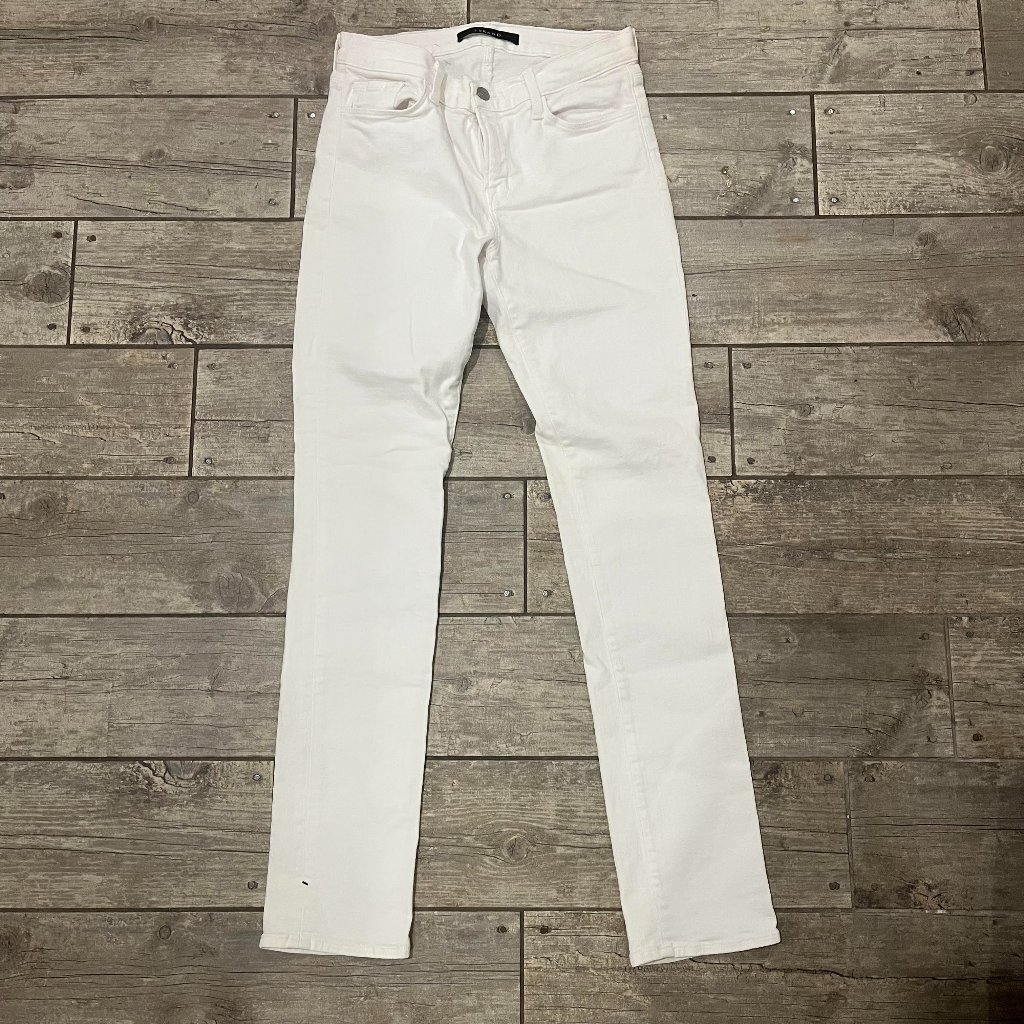 J Brand Skinny White Jeans